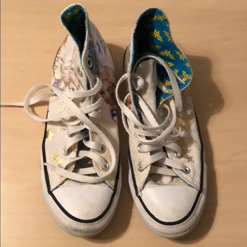 Wonder Woman Chuck Taylors